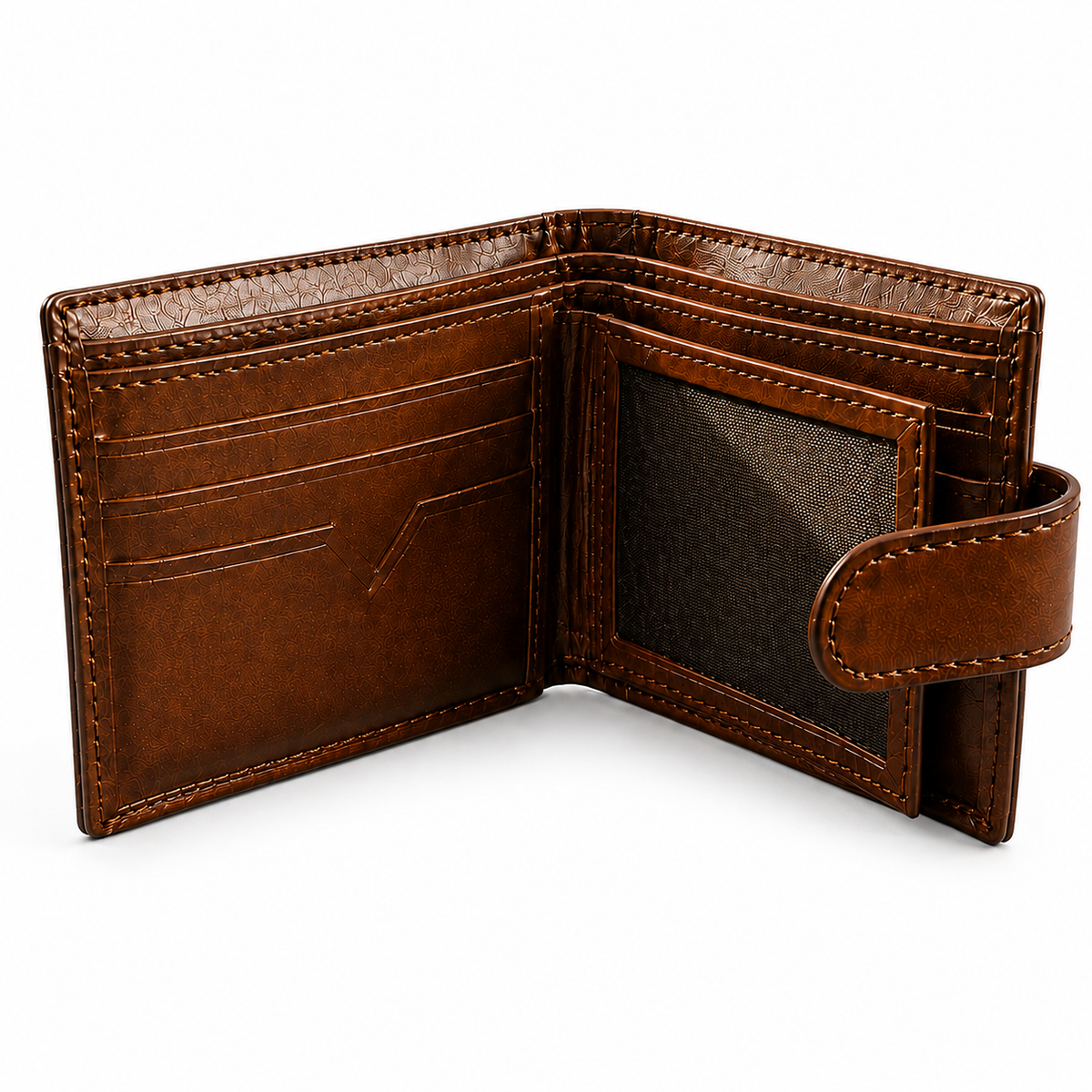 Lx-104 Premium Leather Wallet With Customize Name & Number