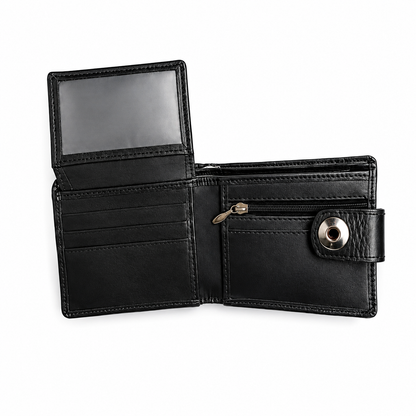 LX-101 Premium Leather Wallet With Customize Name & Number