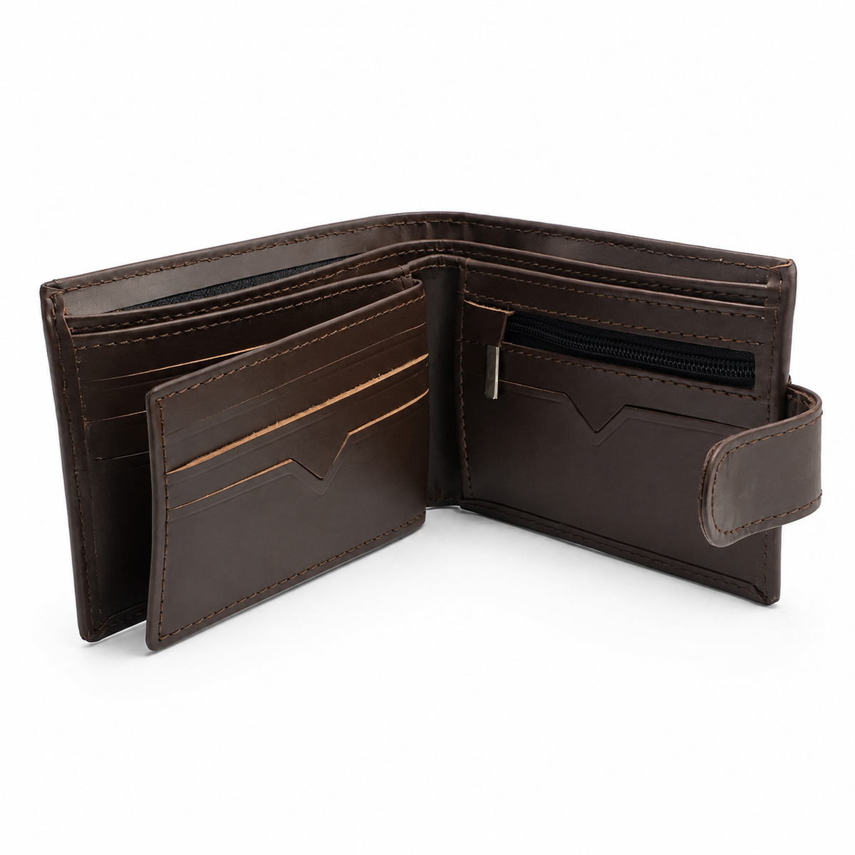 Lx-104 Premium Leather Wallet With Customize Name & Number