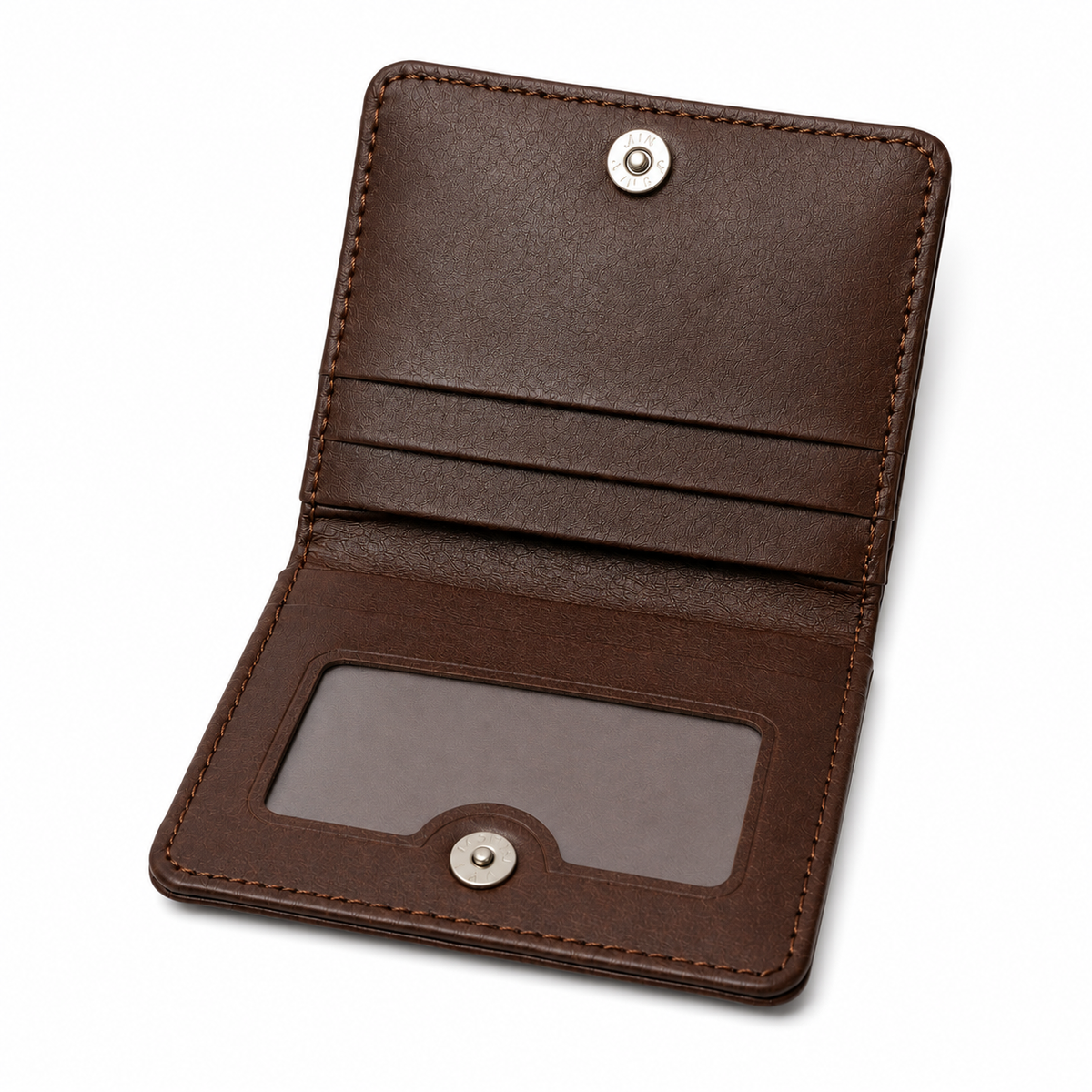LX-103 Premium Leather ID And Card Holder With Customize Name And Number