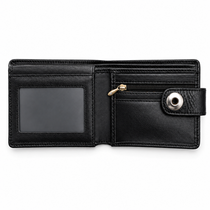 LX-101 Premium Leather Wallet With Customize Name & Number